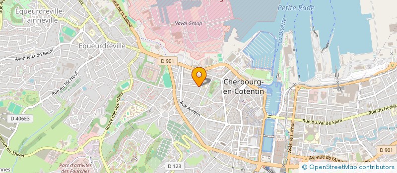 localisation de l'entreprise MADAME MARGAUX DEROCQ à CHERBOURG-EN-COTENTIN