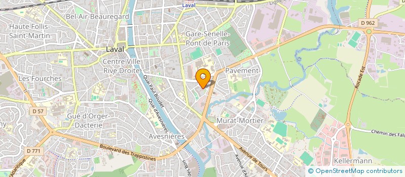 localisation de l'entreprise MADAME MARGAUX DESARTHE à LAVAL