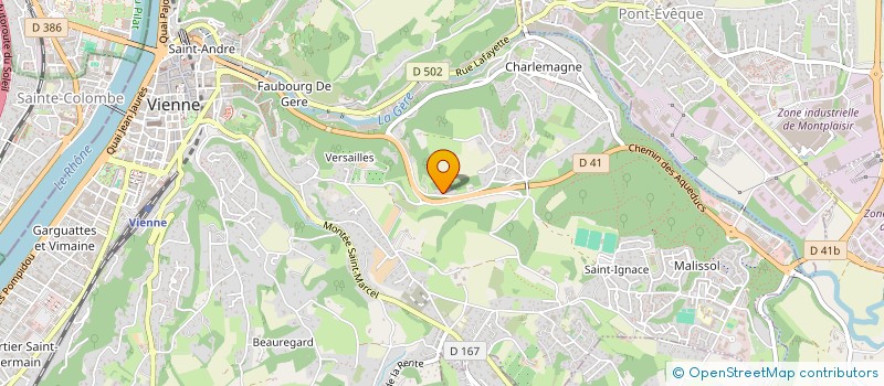 localisation de l'entreprise MADAME MARGAUX DESFILLES à VIENNE