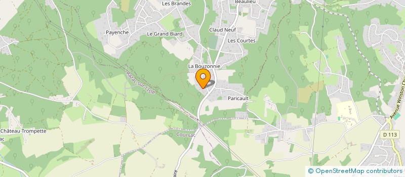 localisation de l'entreprise MADAME MARGAUX DESROUSSEAUX  MARSAC-SUR-L'ISLE