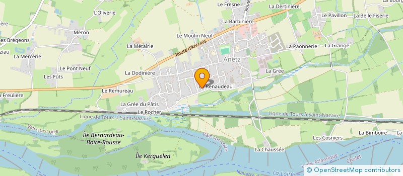 localisation de l'entreprise MADAME MARGAUX DESROYS DU ROURE  VAIR-SUR-LOIRE