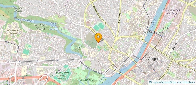 localisation de l'entreprise MADAME MARGAUX DEVY à ANGERS