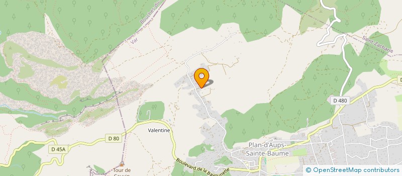 localisation de l'entreprise MADAME MARGAUX DI MEO-MOMBELLI  PLAN-D'AUPS-SAINTE-BAUME