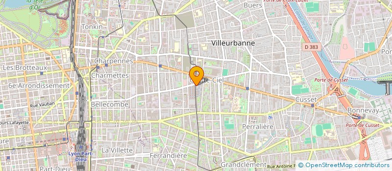 localisation de l'entreprise MADAME MARGAUX DREYER  VILLEURBANNE