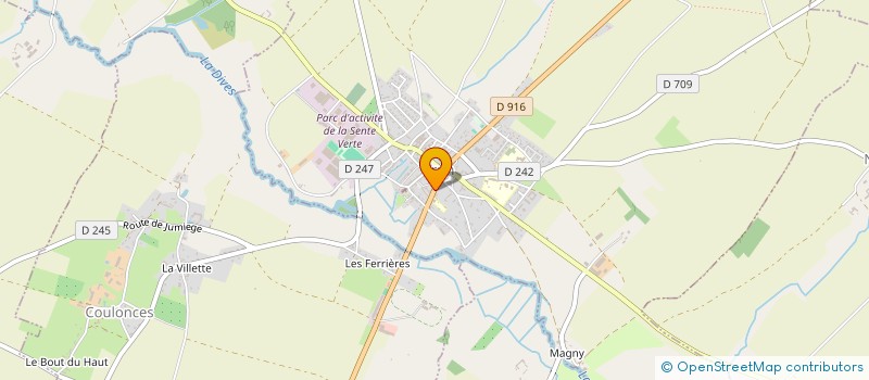 localisation de l'entreprise MADAME MARGAUX DUBREUIL à TRUN