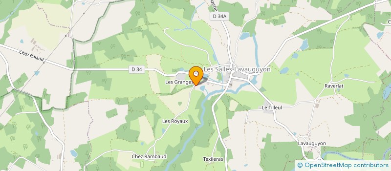 localisation de l'entreprise MADAME MARGAUX DUCHET à LES SALLES-LAVAUGUYON
