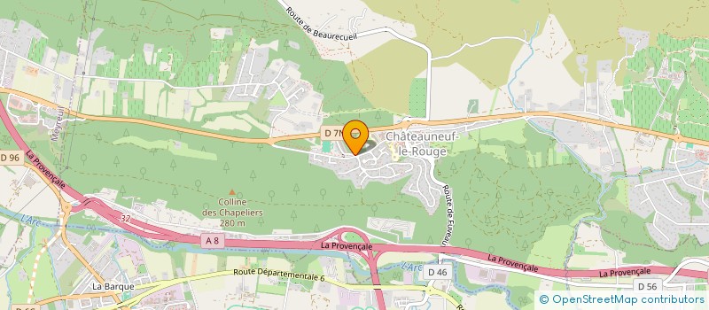 localisation de l'entreprise MADAME MARGAUX DUCROT  CHATEAUNEUF-LE-ROUGE