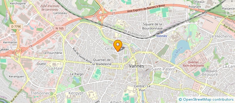 localisation de l'entreprise MADAME MARGAUX DUGARDIN à VANNES