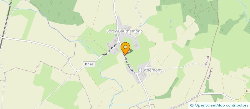 localisation de l'entreprise MADAME MARGAUX DUMAY  SORCY-BAUTHEMONT