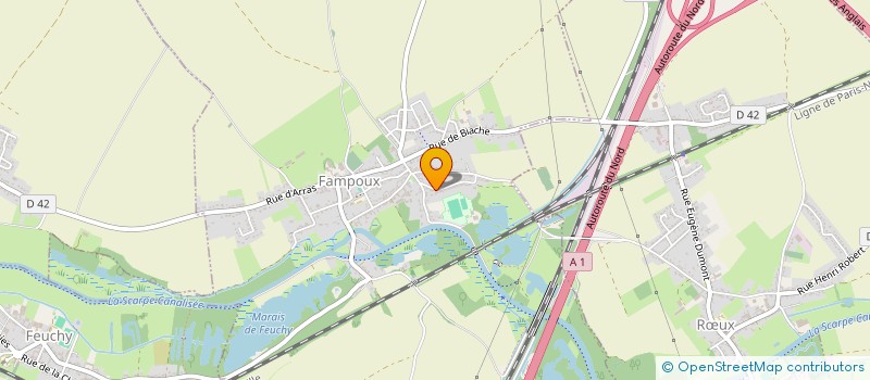 localisation de l'entreprise MADAME MARGAUX DUQUESNOY  RUX