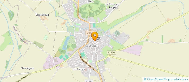 localisation de l'entreprise MADAME MARGAUX DURAND  LEVROUX