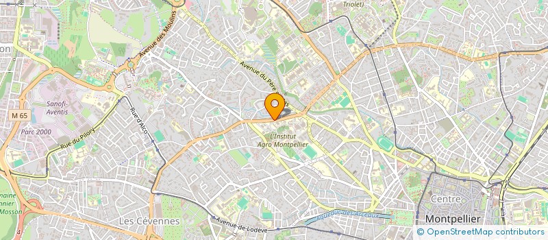 localisation de l'entreprise MADAME MARGAUX DUSSART à MONTPELLIER