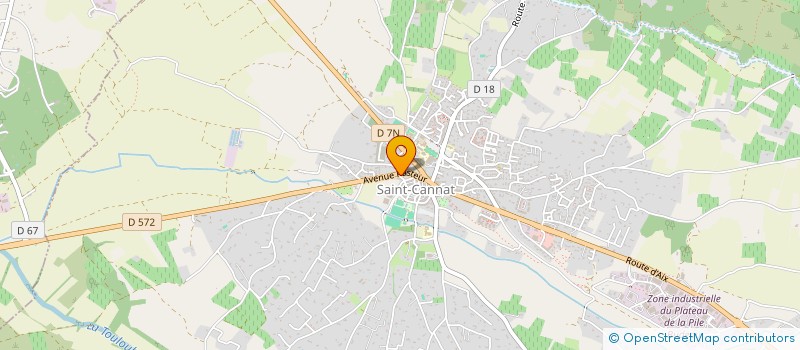 localisation de l'entreprise MADAME MARGAUX ESCANES  SAINT-CANNAT