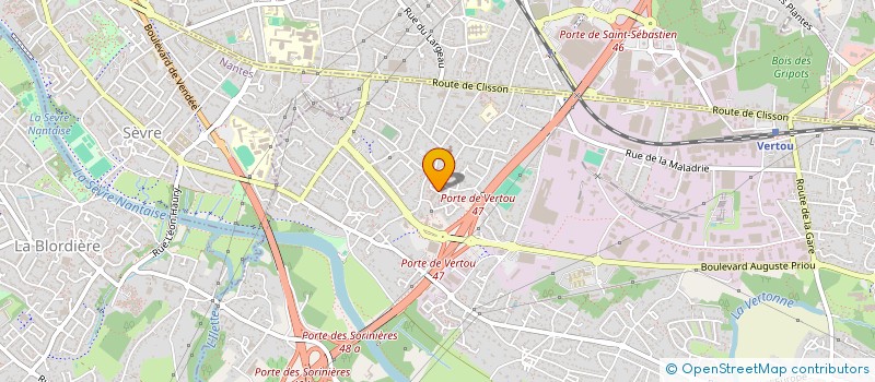 localisation de l'entreprise MADAME MARGAUX ESPIAU à VERTOU