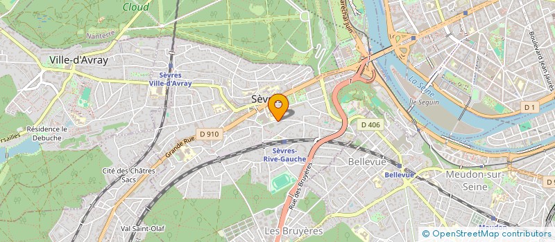 localisation de l'entreprise MADAME MARGAUX ESSELIN à SEVRES