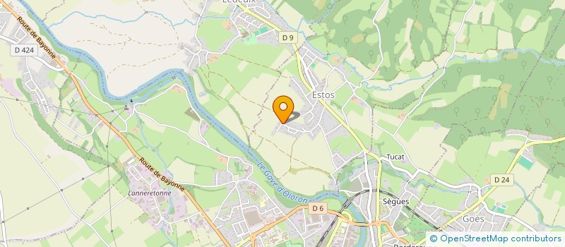 localisation de l'entreprise MADAME MARGAUX ESTOURNES  ARUDY