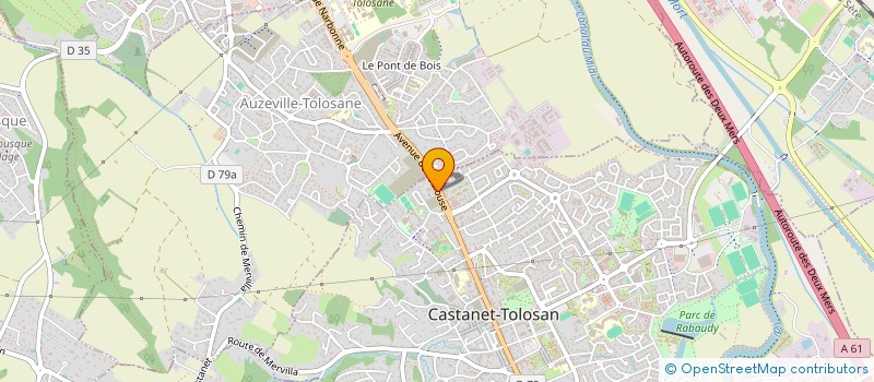 localisation de l'entreprise MADAME MARGAUX ESTRABAUT à CASTANET-TOLOSAN