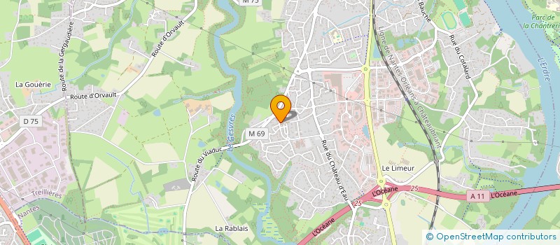 localisation de l'entreprise MADAME MARGAUX FACK  LA CHAPELLE-SUR-ERDRE