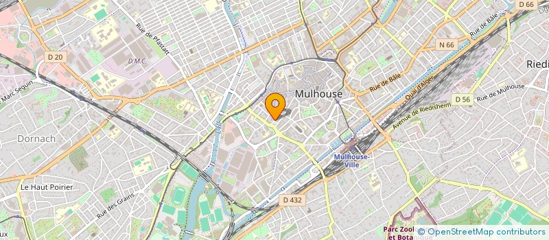 localisation de l'entreprise MADAME MARGAUX FERRANDEZ  MULHOUSE