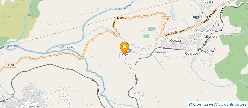 localisation de l'entreprise MADAME MARGAUX FERRI PISANI à BOCOGNANO