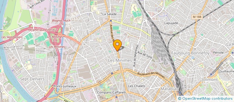 localisation de l'entreprise MADAME MARGAUX FINOTTO à TOULOUSE