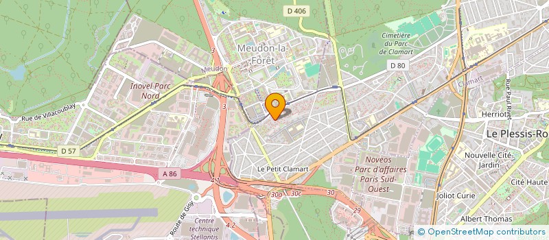 localisation de l'entreprise MADAME MARGAUX FLEURY à CLAMART