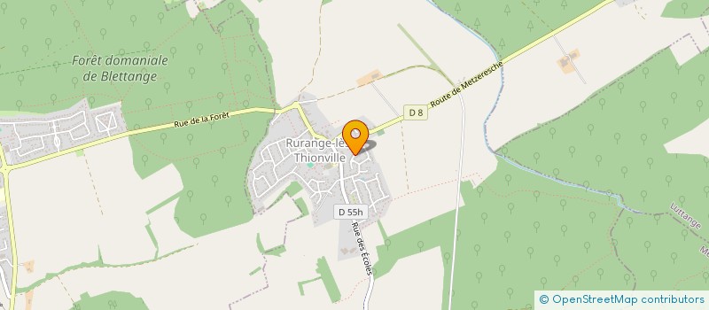 localisation de l'entreprise MADAME MARGAUX FRACHE  RURANGE-LES-THIONVILLE