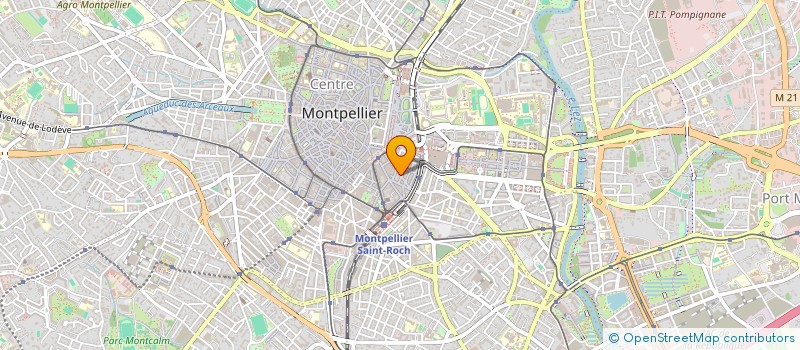 localisation de l'entreprise MADAME MARGAUX FRANCESCHI  MONTPELLIER