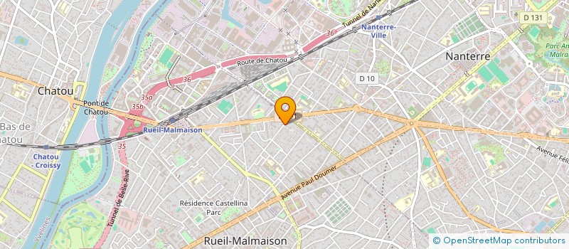 localisation de l'entreprise MADAME MARGAUX FRANCOIS  RUEIL-MALMAISON