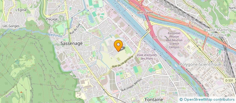 localisation de l'entreprise MADAME MARGAUX GALVEZ  CALUIRE-ET-CUIRE