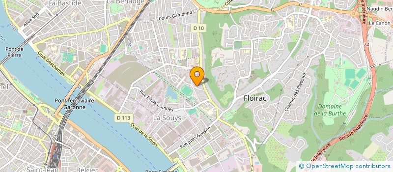 localisation de l'entreprise MADAME MARGAUX GEHIN à FLOIRAC