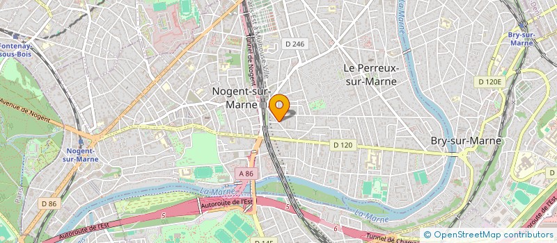 localisation de l'entreprise MADAME MARGAUX GEIGER  LE PERREUX-SUR-MARNE