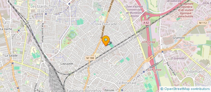 localisation de l'entreprise MADAME MARGAUX GIBOUIN  TOULOUSE