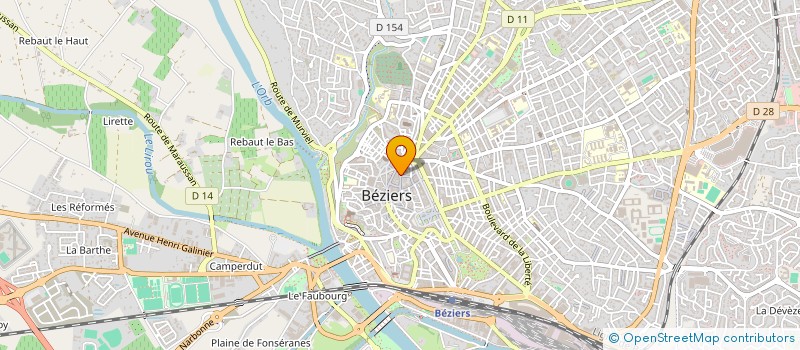 localisation de l'entreprise MADAME MARGAUX GICQUEL  SERIGNAN