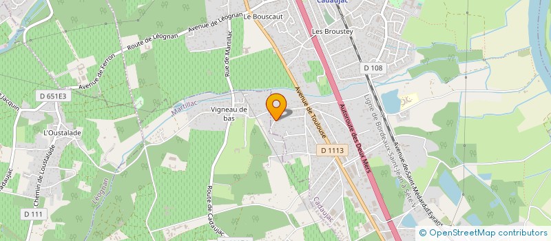 localisation de l'entreprise MADAME MARGAUX GIRARD  CADAUJAC