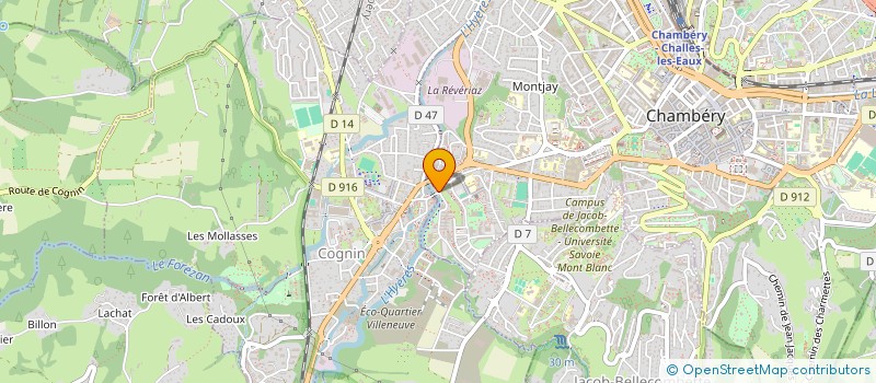 localisation de l'entreprise MADAME MARGAUX GIRARD  CHAMBERY