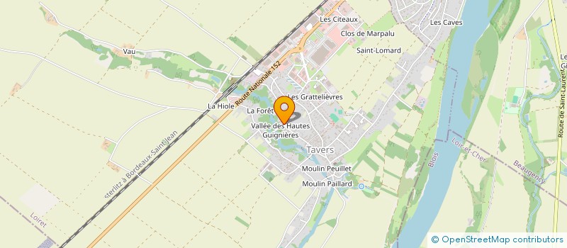localisation de l'entreprise MADAME MARGAUX GOUGEON à TAVERS