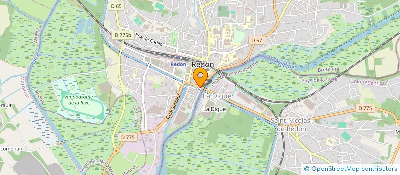 localisation de l'entreprise MADAME MARGAUX GOULOUAND  REDON