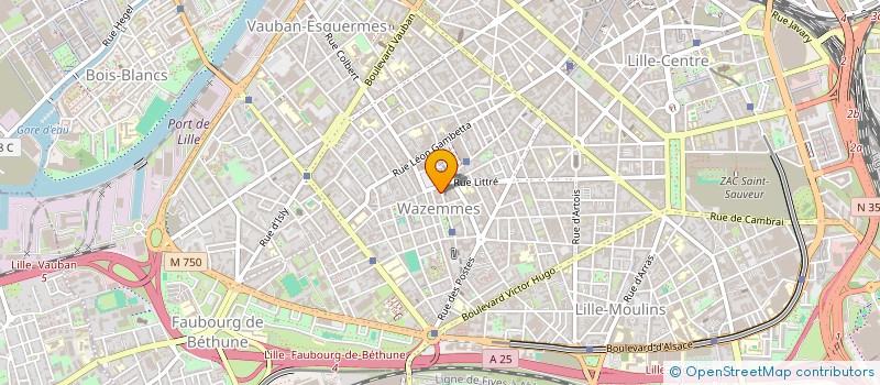 localisation de l'entreprise MADAME MARGAUX GRISLAIN à LILLE