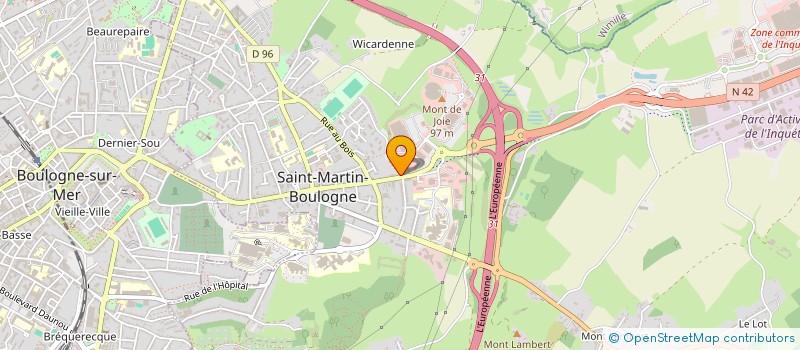 localisation de l'entreprise MADAME MARGAUX GRUSON  SAINT-MARTIN-BOULOGNE