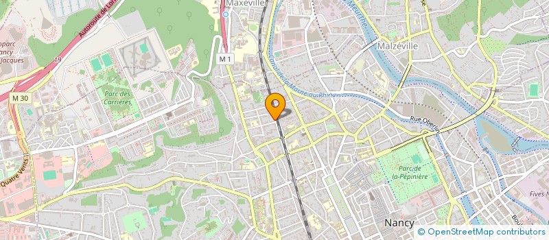 localisation de l'entreprise MADAME MARGAUX GUERINEL  NANCY