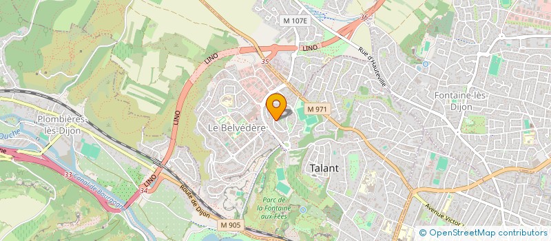 localisation de l'entreprise MADAME MARGAUX GUETTON  TALANT