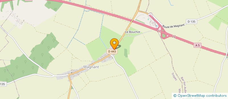 localisation de l'entreprise MADAME MARGAUX GUIDEZ  MAGNANT