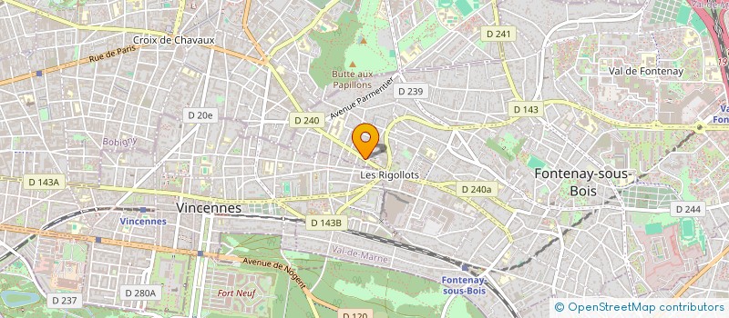 localisation de l'entreprise MADAME MARGAUX GUILLON-COTTARD BAZELAIRE à FONTENAY-SOUS-BOIS