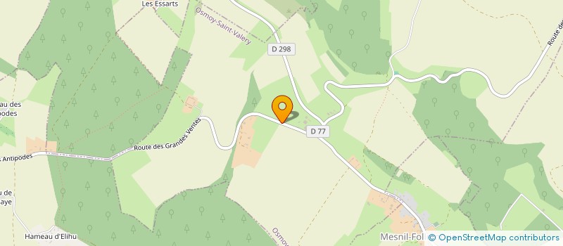 localisation de l'entreprise MADAME MARGAUX HAMELIN  OSMOY-SAINT-VALERY