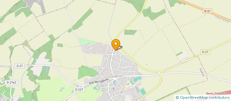 localisation de l'entreprise MADAME MARGAUX HENRION  GUEUX