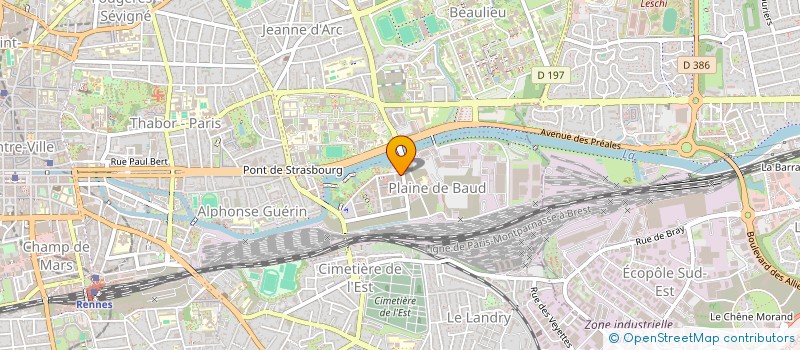 localisation de l'entreprise MADAME MARGAUX HERVE  RENNES
