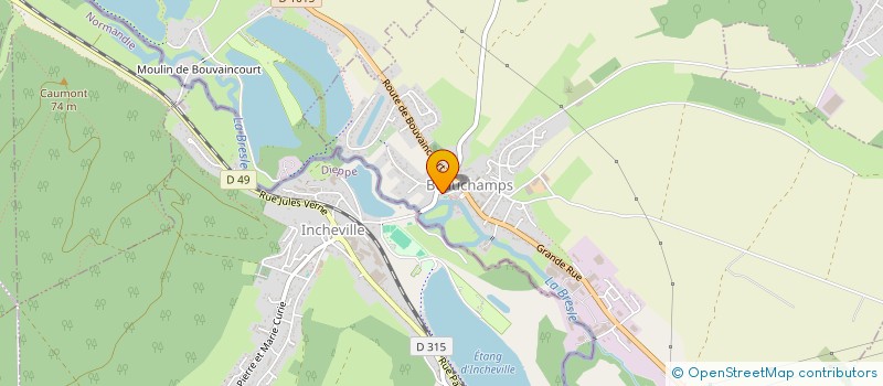 localisation de l'entreprise MADAME MARGAUX HEUX  BEAUCHAMPS