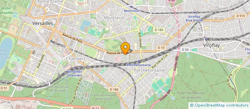 localisation de l'entreprise MADAME MARGAUX HONNET à VERSAILLES