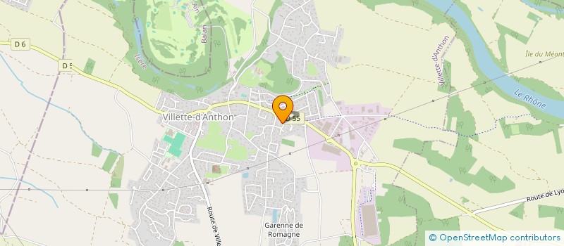 localisation de l'entreprise MADAME MARGAUX HUMBERT  VILLETTE-D'ANTHON